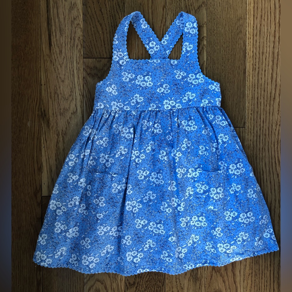 Blue Jojo Maman Bebe Dress Size 18-24 Months
